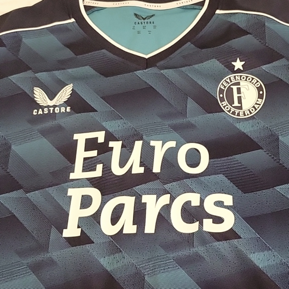 Castore Feyenoord Rotterdam Dutch Eredivisie 23/24 Away Jersey